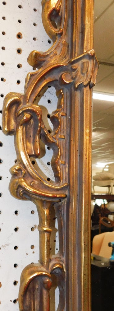 Ornate Gilded Frame Mirror - 4