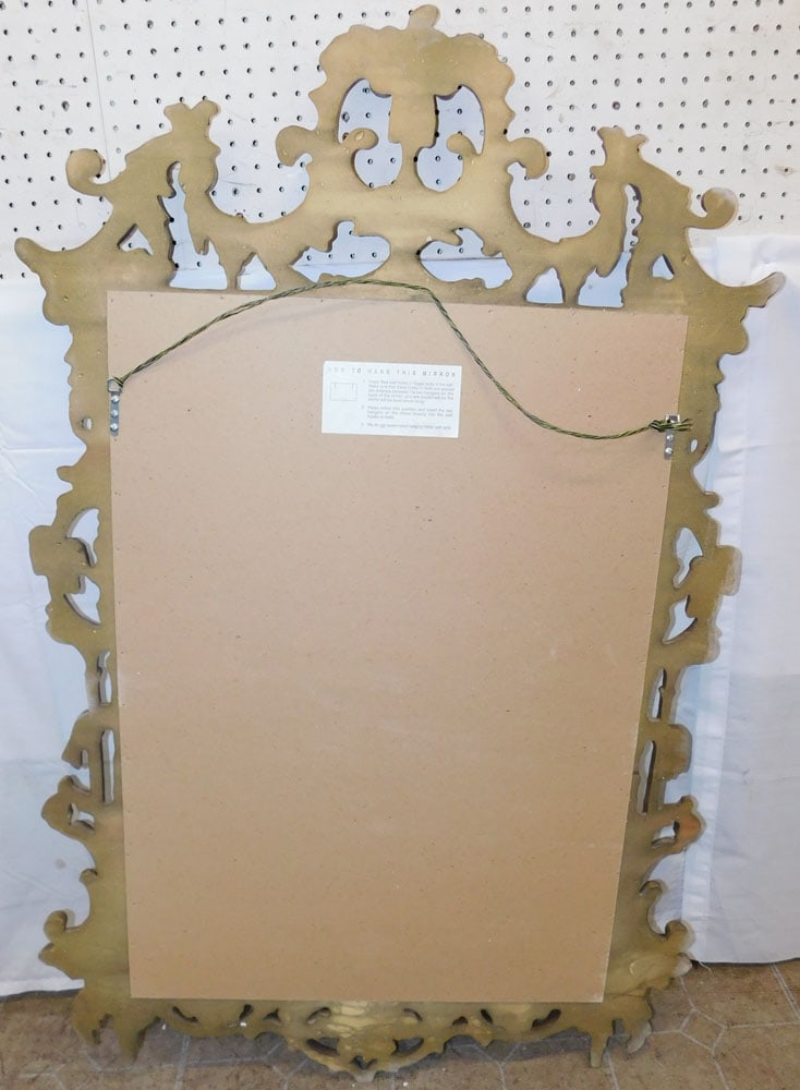 Ornate Gilded Frame Mirror - 6