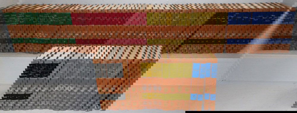 Seventy Two Volumes of Encyclopedia Britannica (1 of 15)