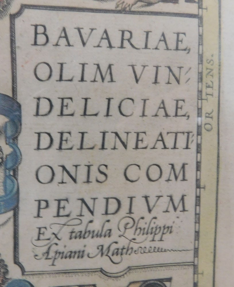 Framed Hand Colored French Map - 4