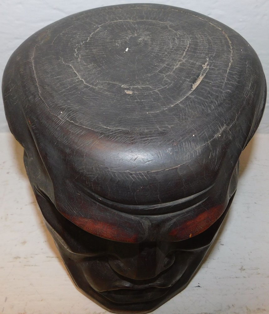 Carved Ebony Bust - 2