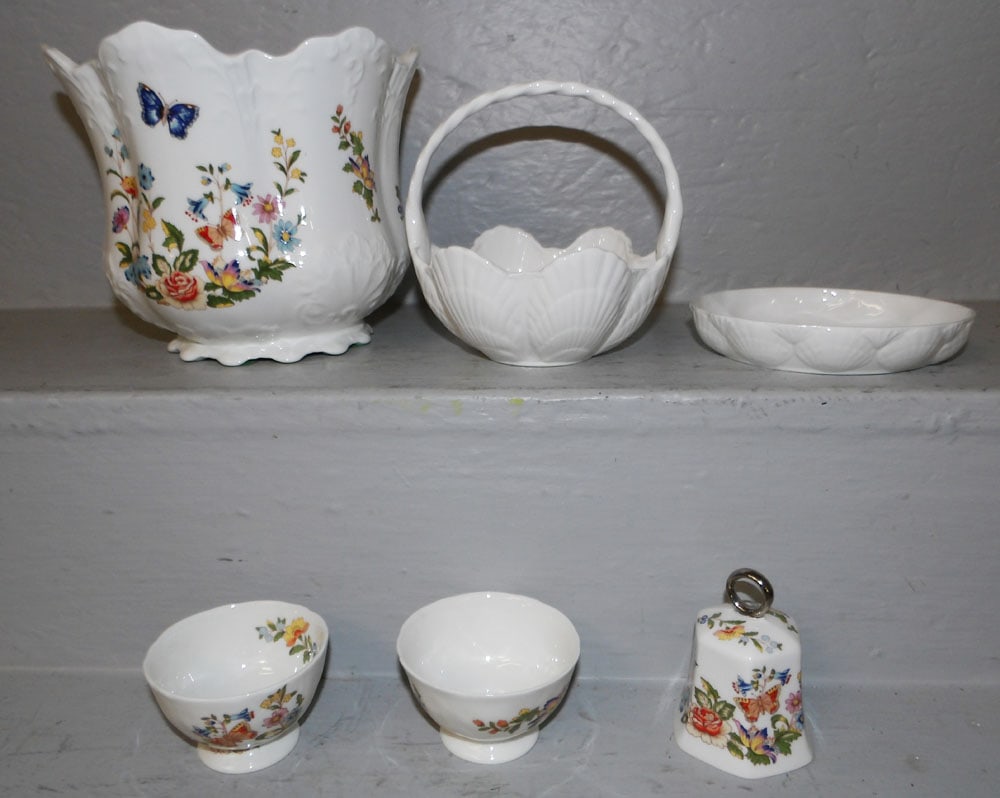 Lot of Aynsley Porcelain Items (1 of 4)