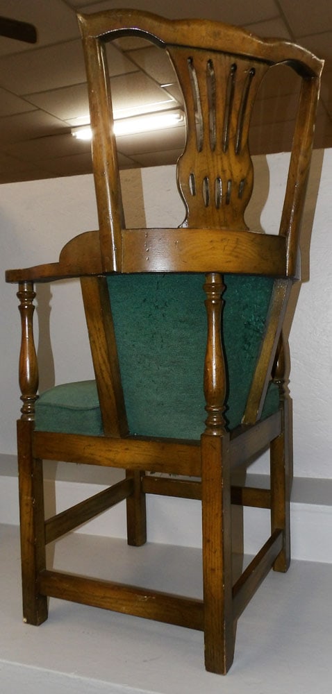 Oak Corner Chair - 3