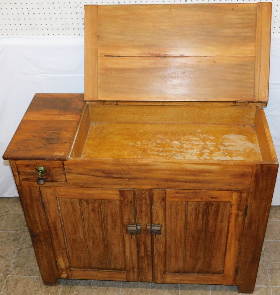 Antique Pine Dry Sink - 3