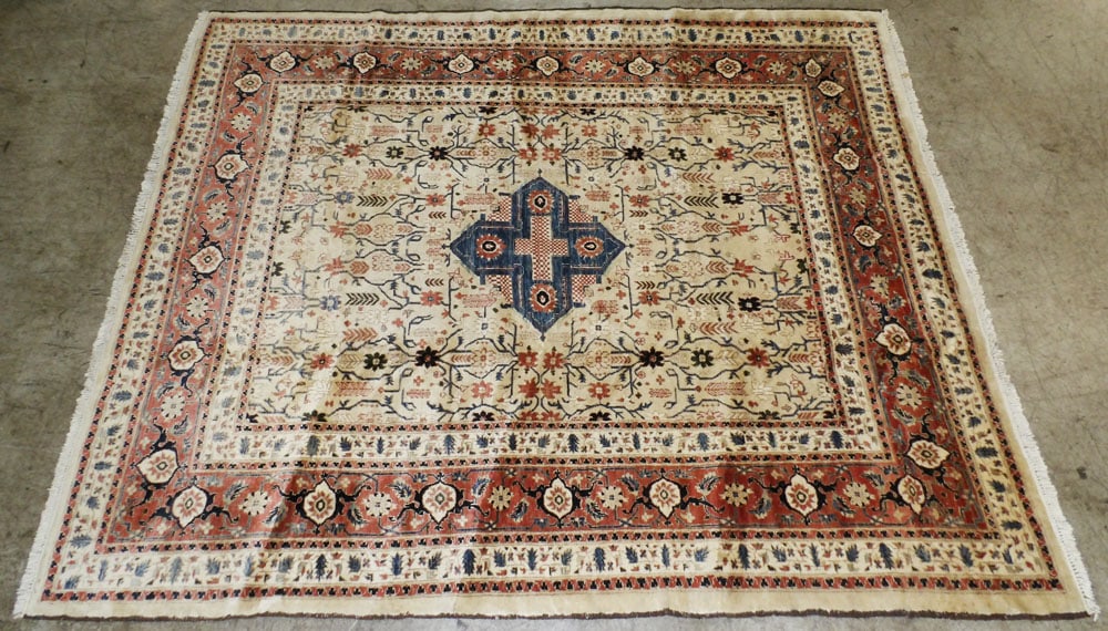 9' 9" X 8' Hand Made Oriental Rug (1 of 10)