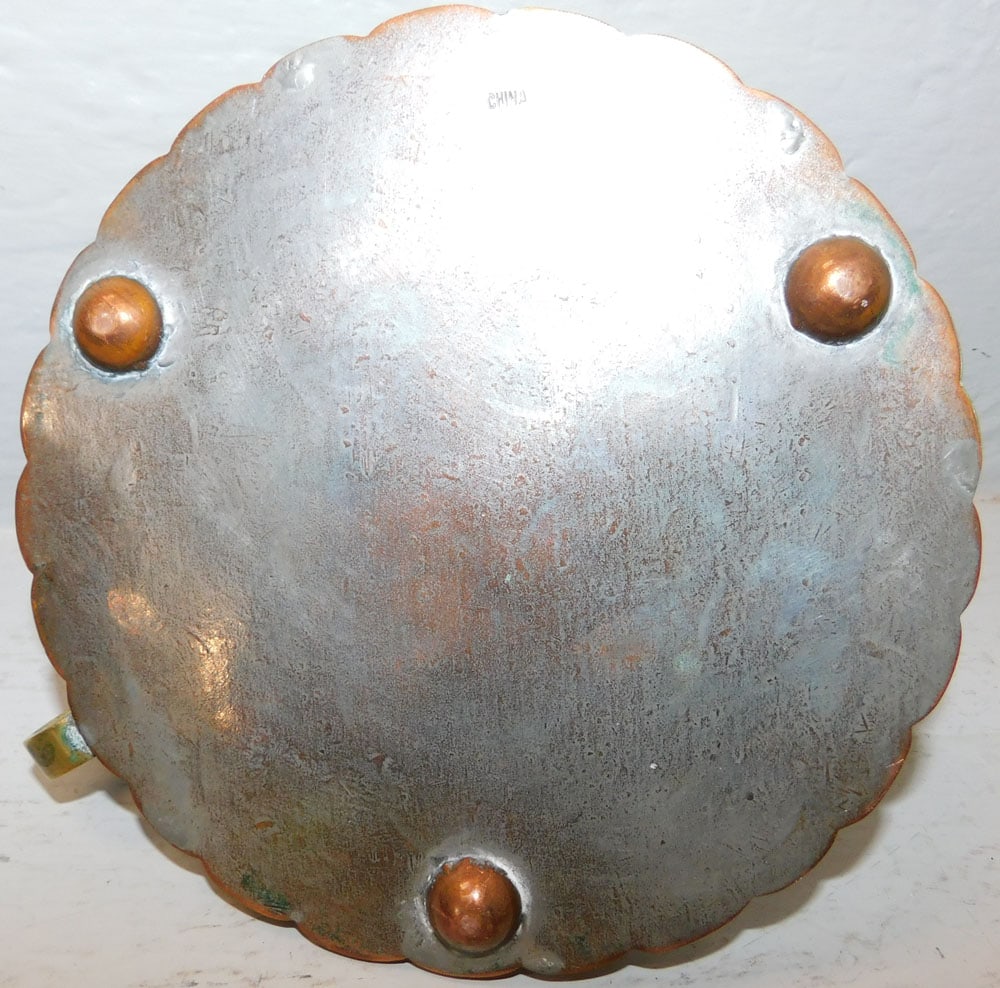 Three Copper Candlesticks - 6