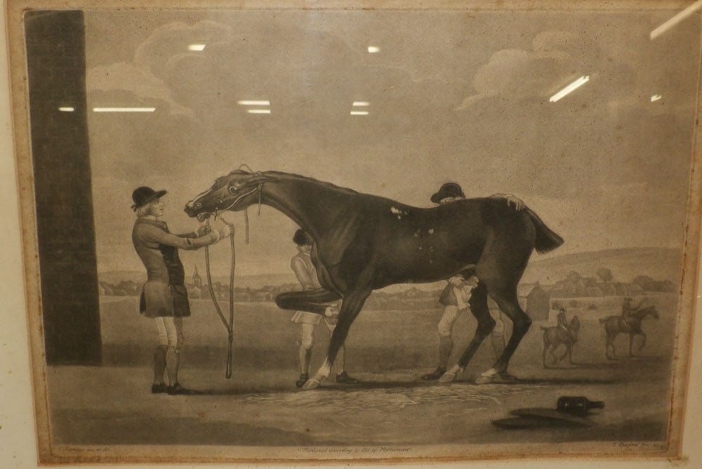 Two Framed Antique Engravings - 2