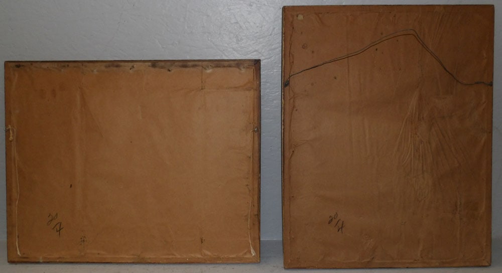 Two Framed Antique Engravings - 4