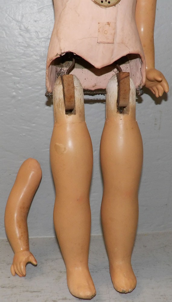 Antique Composition Doll - 3
