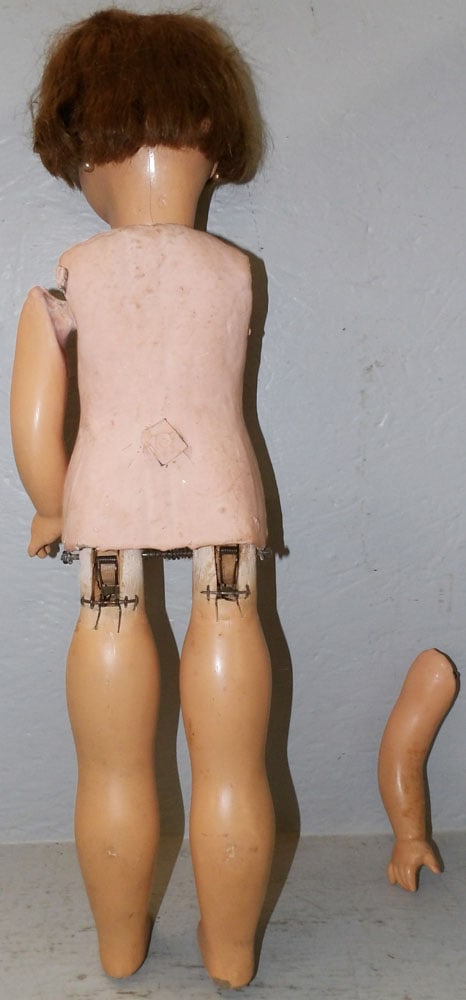 Antique Composition Doll - 4