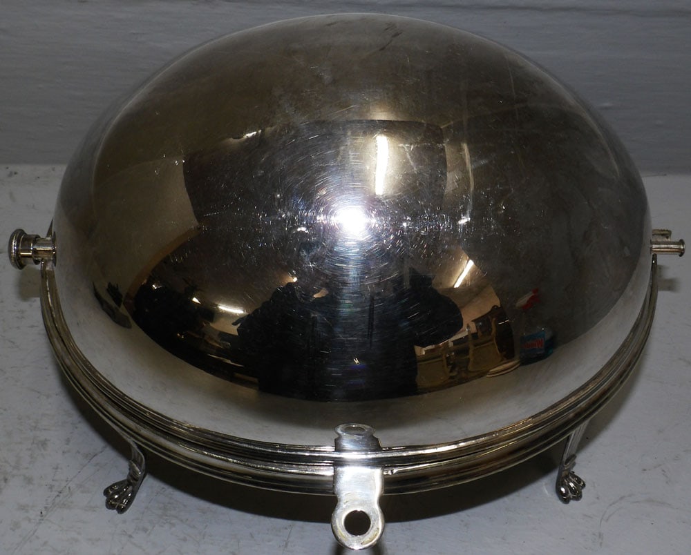 Silverplated Bun Warmer - 2