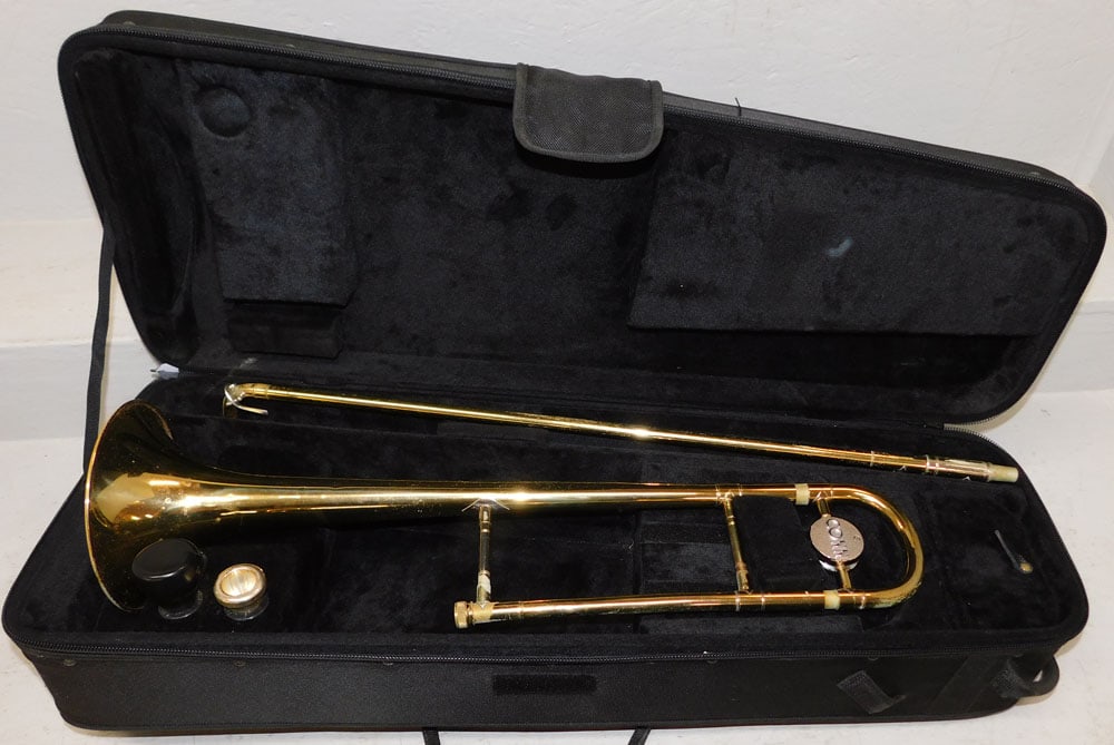 Brass CONN Trombone in Original Case (1 of 7)