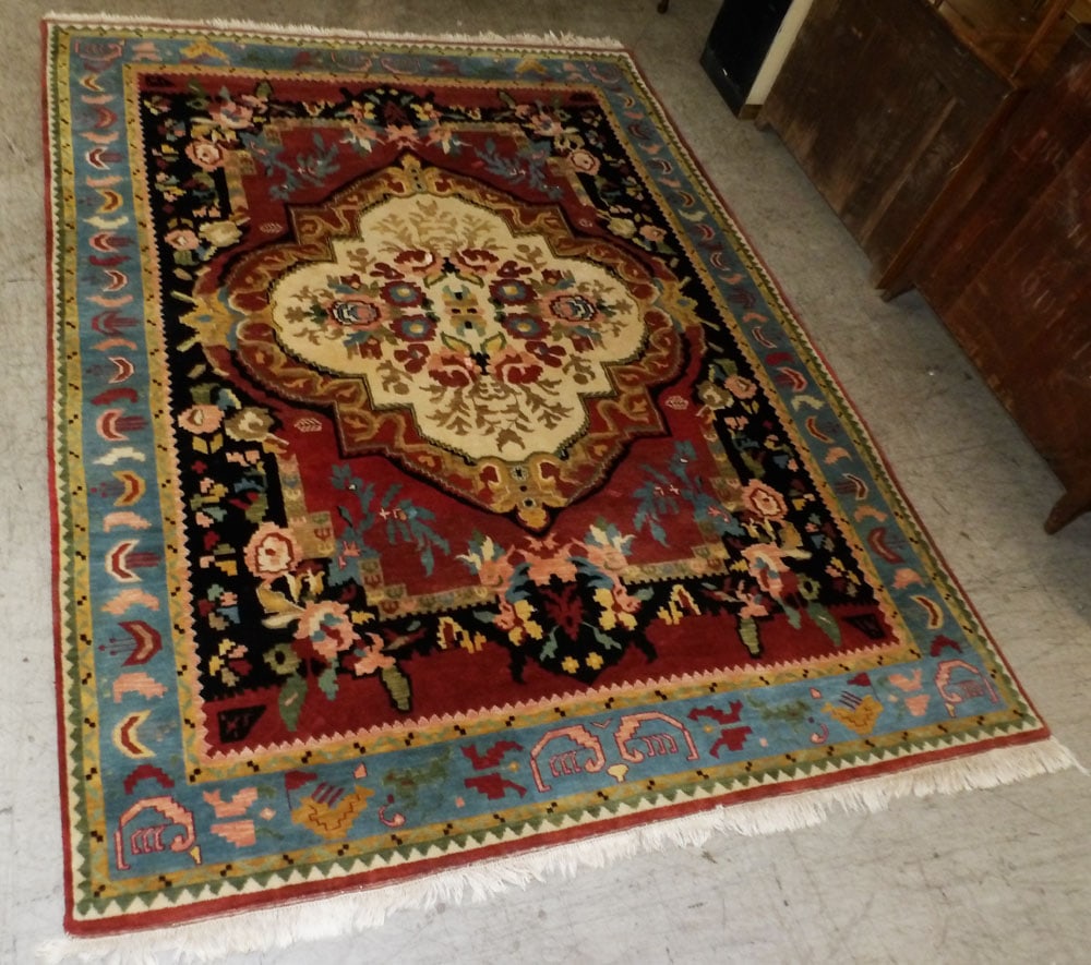 8' 4" x 11' 3" Hand Made Oriental Rug (1 of 4)