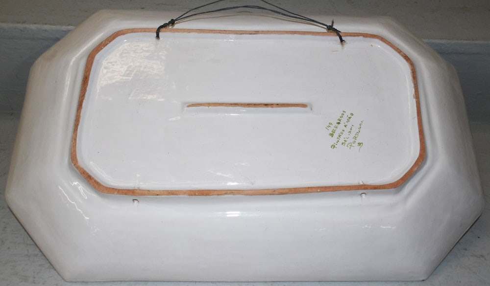 Porcelain Polychrome Decorated Platter - 4