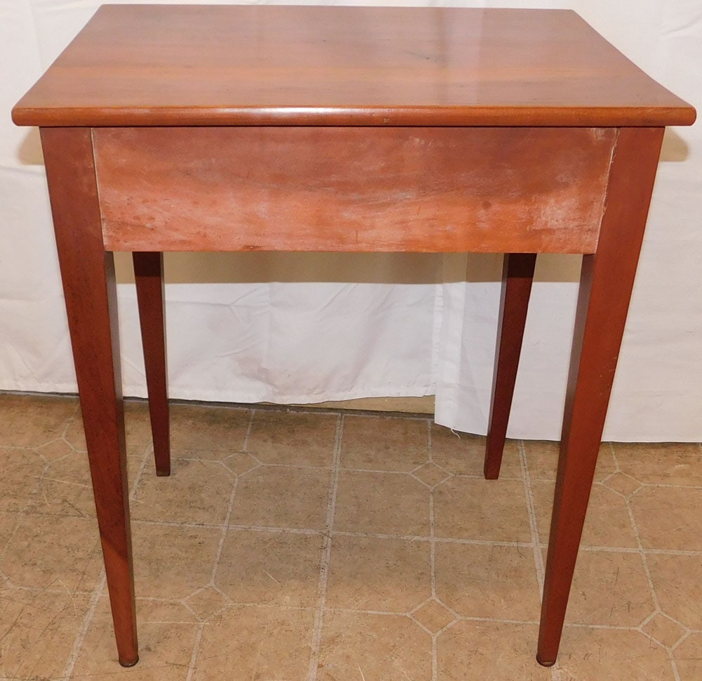 Cherry Bench Made One Drawer Stand - 4