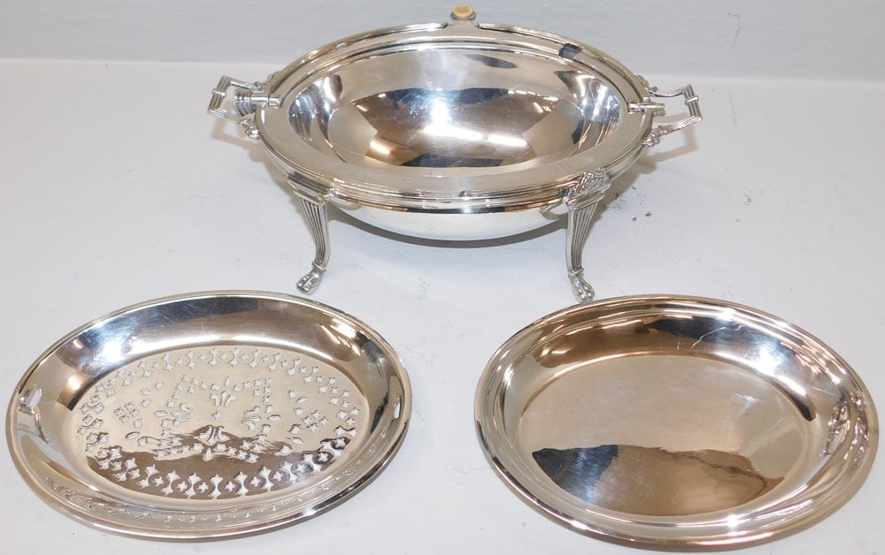 Silverplated Bun Warmer - 3