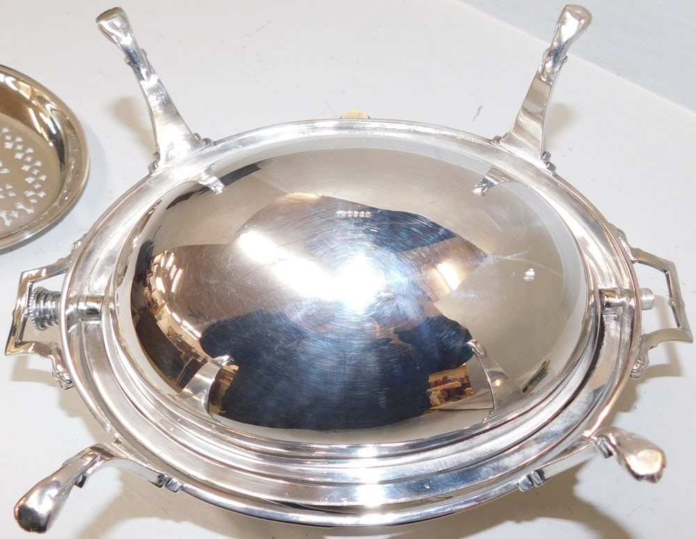 Silverplated Bun Warmer - 5