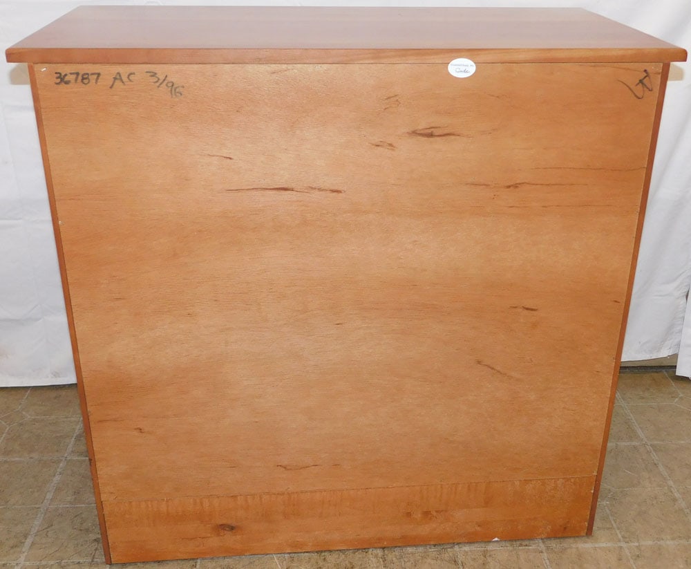 Cherry Two Over Three Drawer Chest - 7