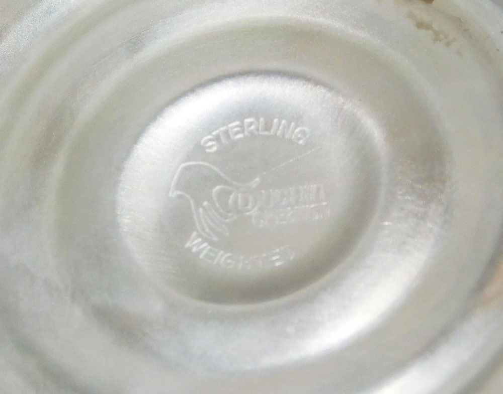 Eight Sterling Weighted Candlesticks - 5