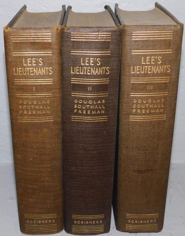 Three Vintage Books, "Lee's Lieutenants" (1 of 4)