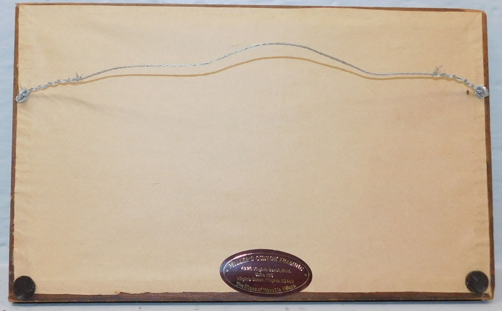 Framed Maxfield Parrish Print, "Daybreak" - 3