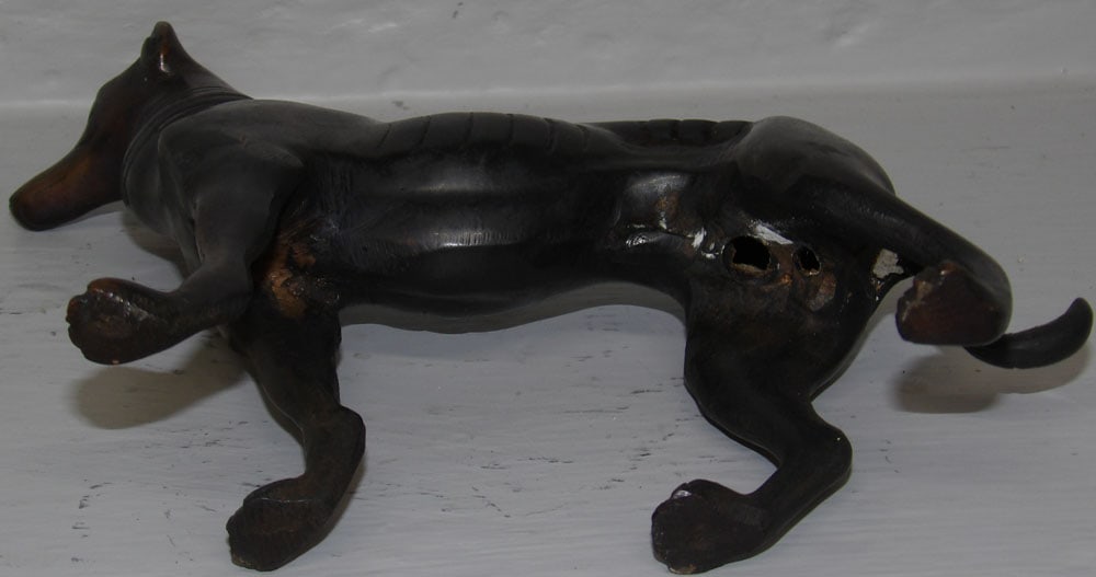 Brass Whippet - 5