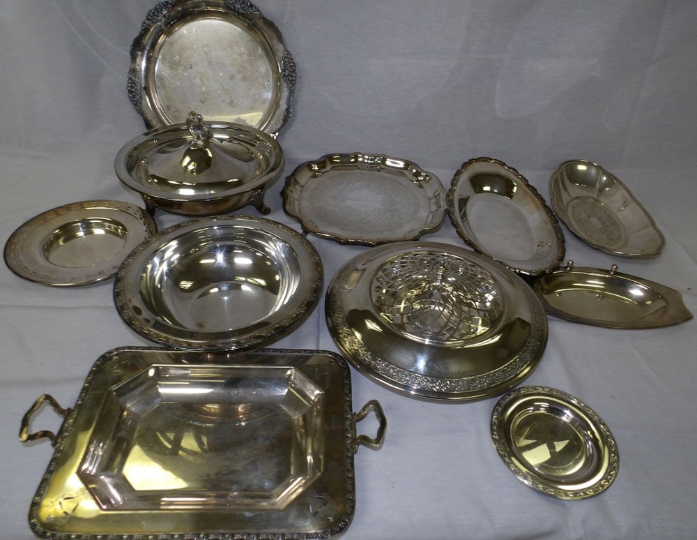 Lot Silver Plate Items (1 of 5)