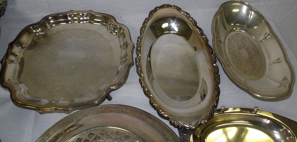 Lot Silver Plate Items - 3