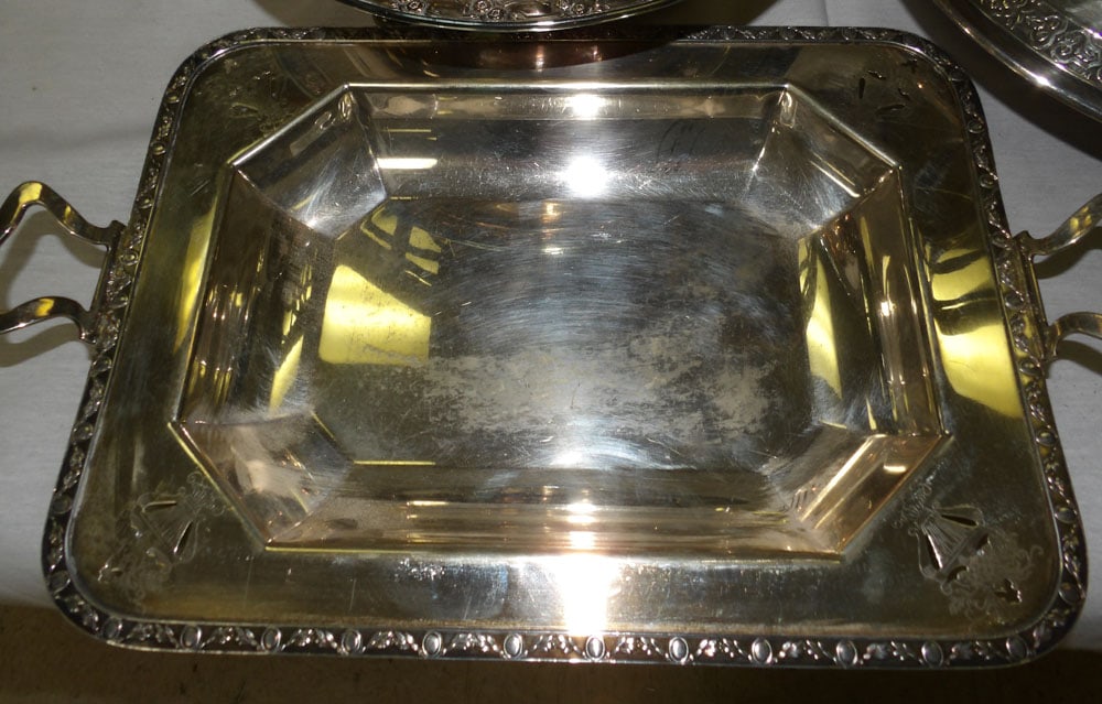 Lot Silver Plate Items - 4