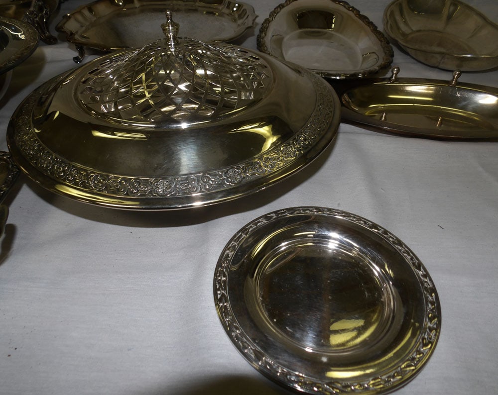 Lot Silver Plate Items - 5