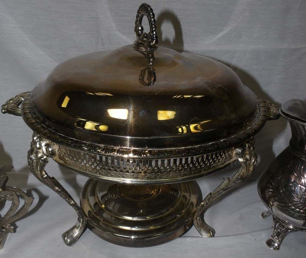 Lot Silver Plate Items - 4