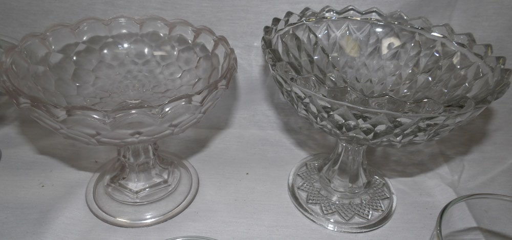 Lot Glass Items - 3