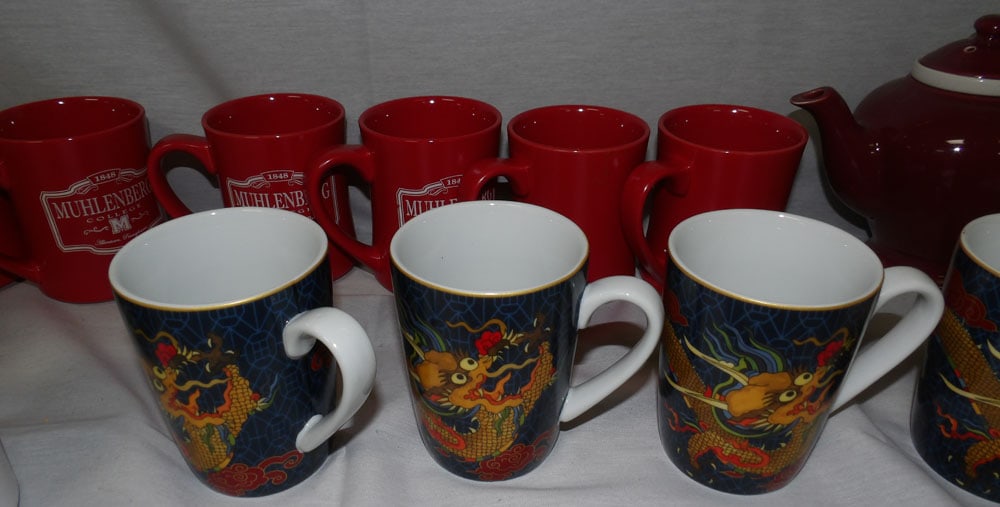 Lot Porcelain Cups - 3