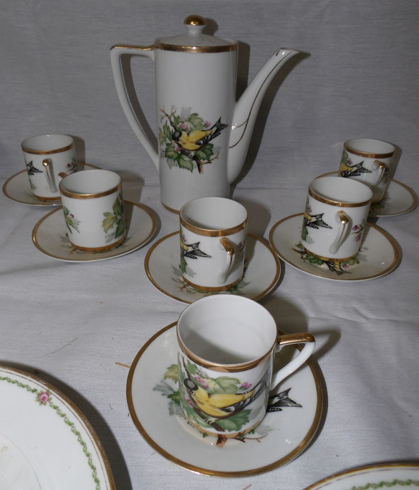 Lot Painted Porcelain Items - 2