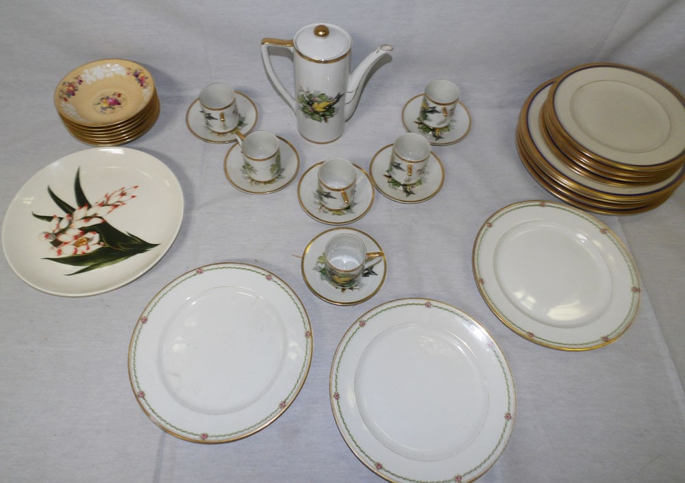 Lot Painted Porcelain Items - 3