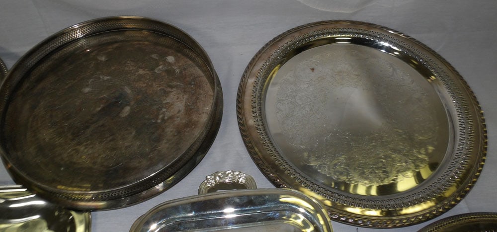 Lot Silver Plate Items - 3
