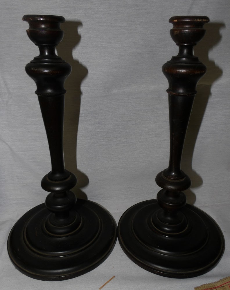 Lot Needlepoint Pillows - Candlesticks - 5