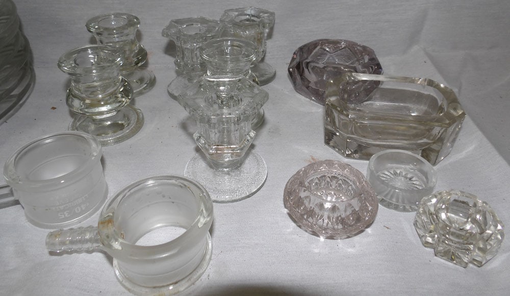 Lot Glass Items - 4