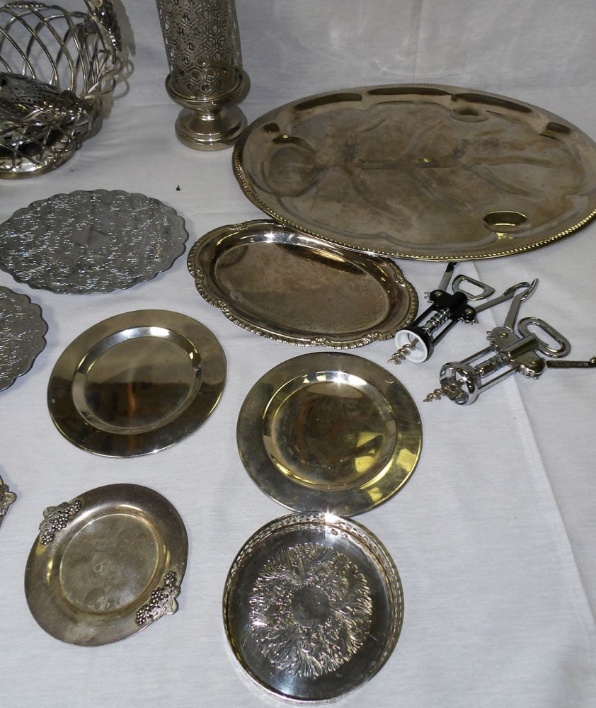 Lot Silver Plate Items - 4