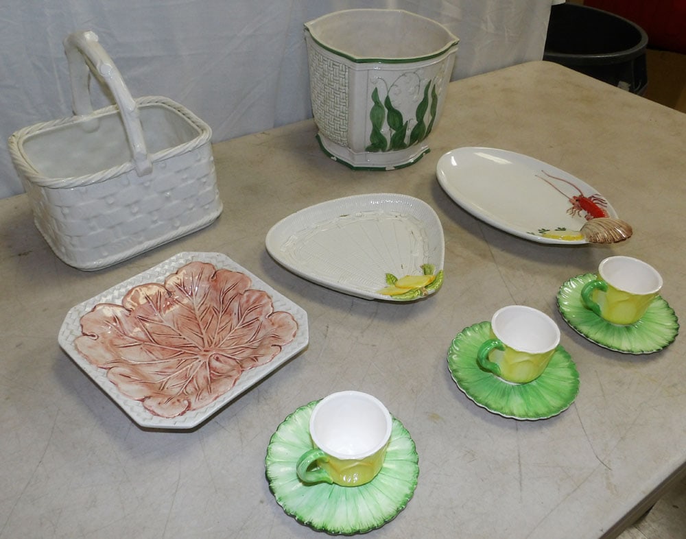 Lot Painted Porcelain Items - 2