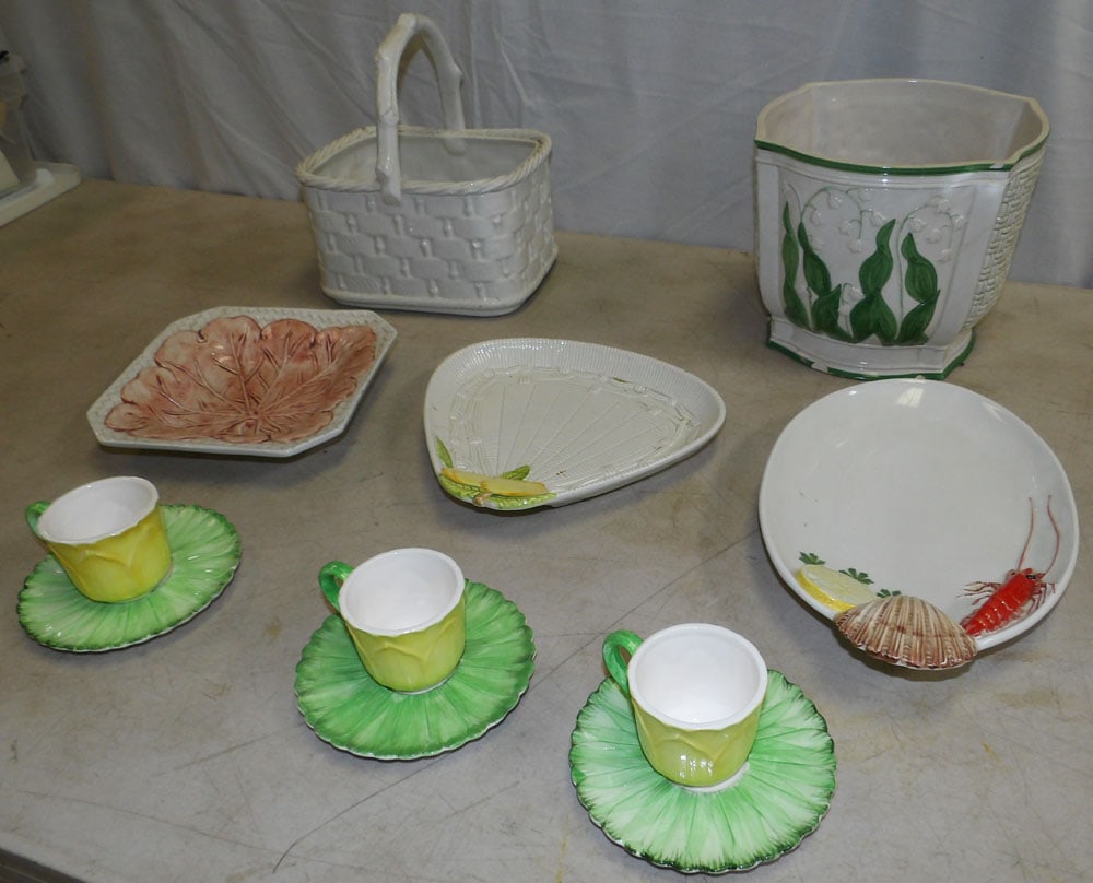 Lot Painted Porcelain Items - 3