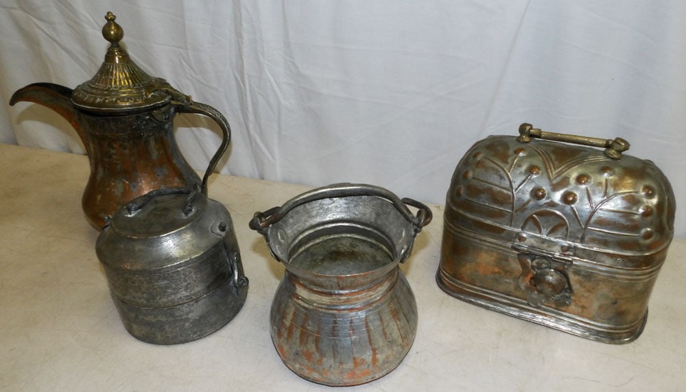 Lot Copper Items - 3
