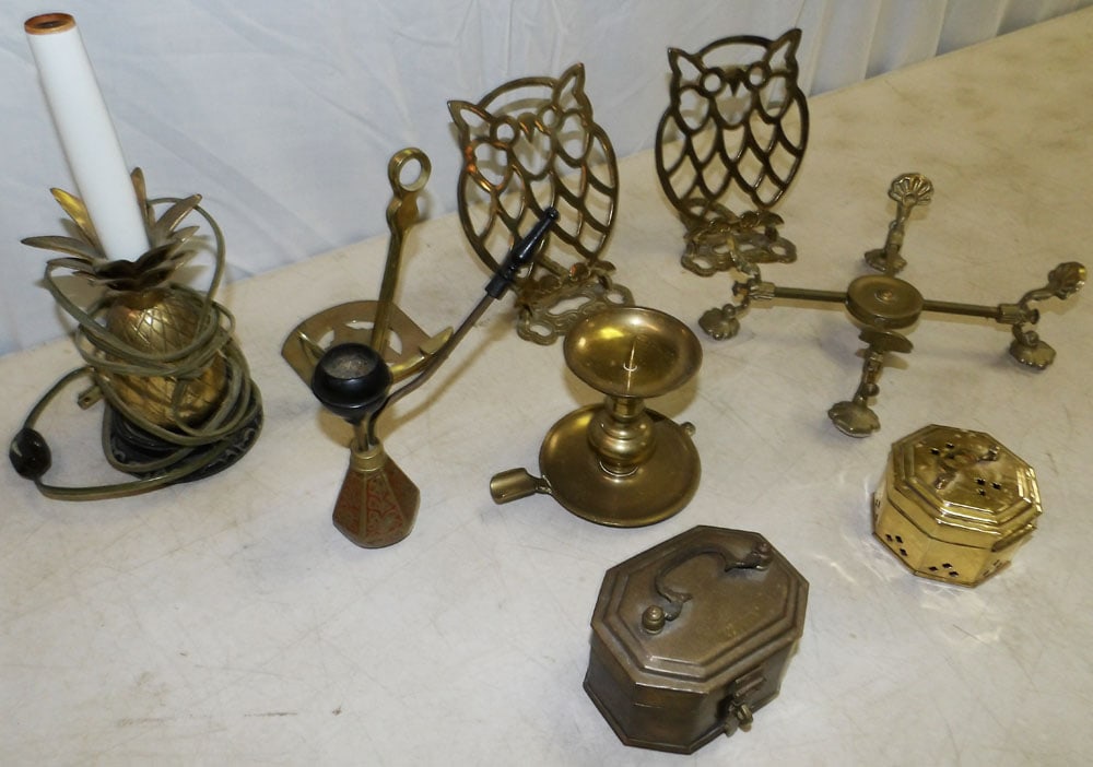 Lot Brass Items - 2