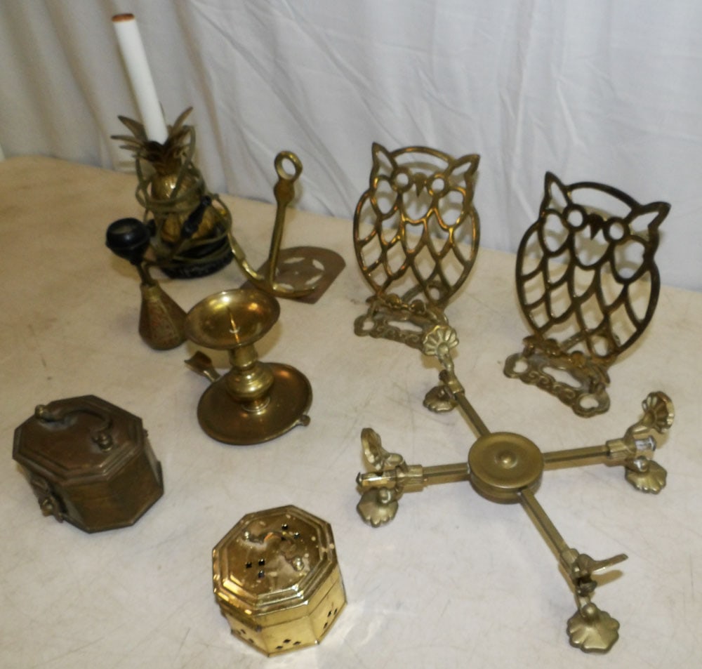 Lot Brass Items - 3