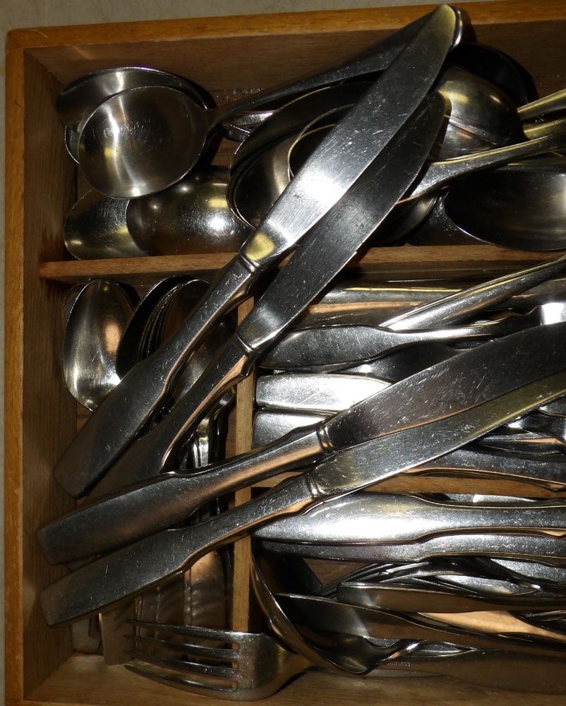 Lot Stainless Steel Flatware - 2