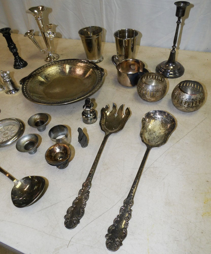 Lot Silver Plate Items - 3
