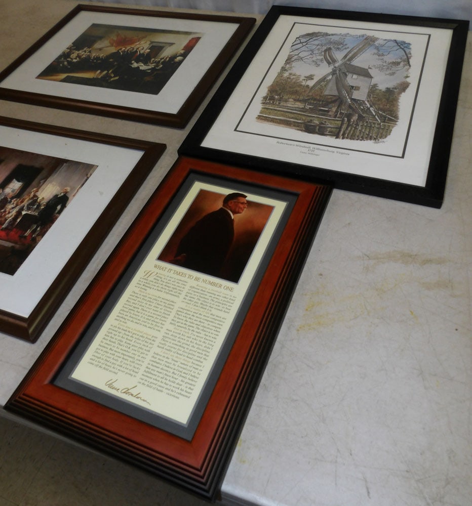 Lot Framed Prints - 3