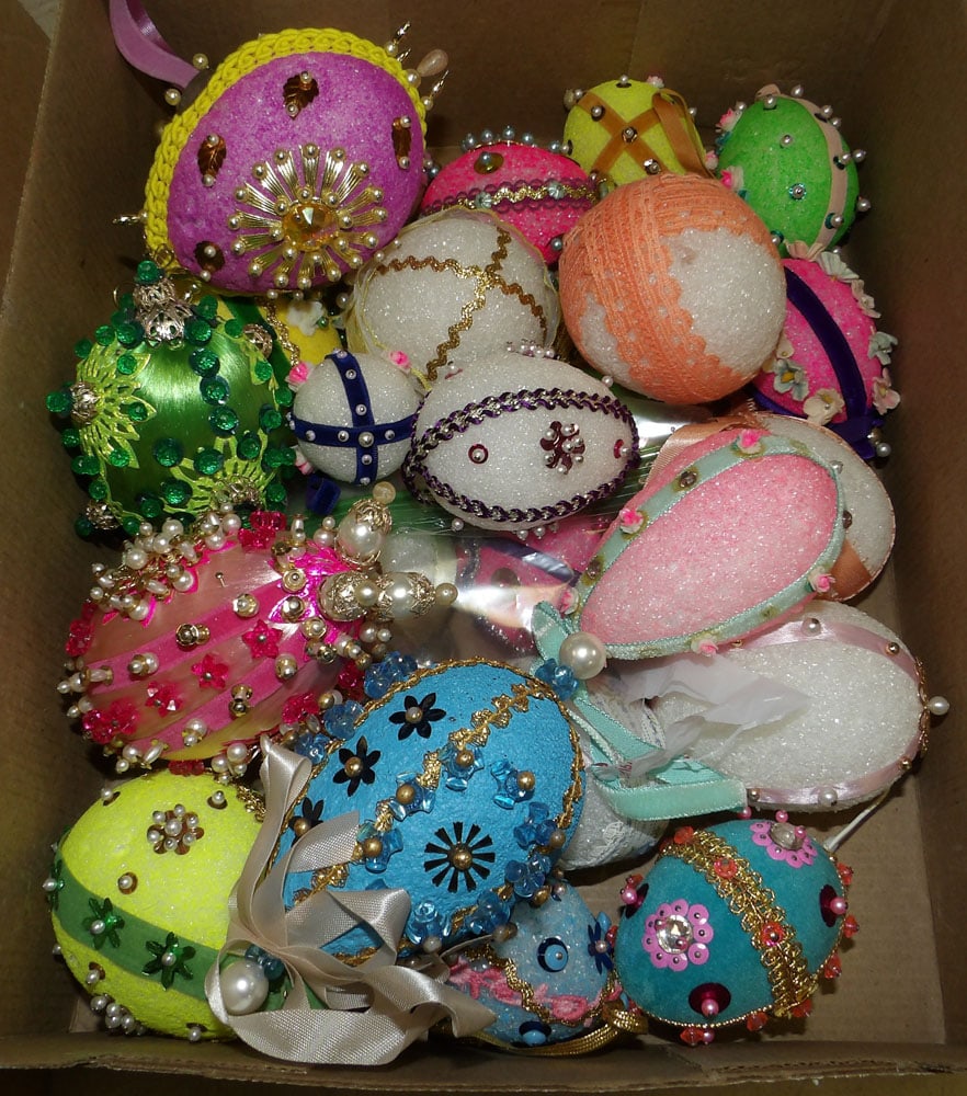 Lot Decorative Easter Eggs - 3