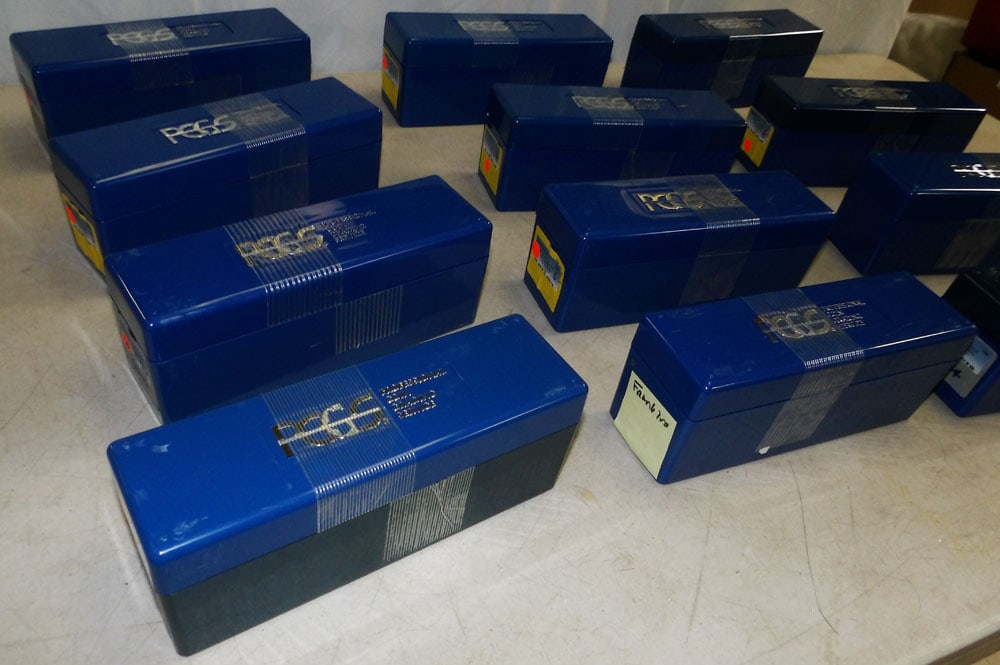 Lot Graded Coin Boxes ( Empty ) - 2