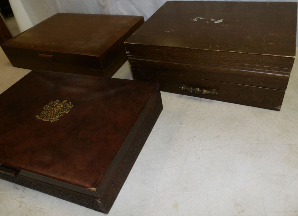 Lot of Three Flatware Boxes - 3
